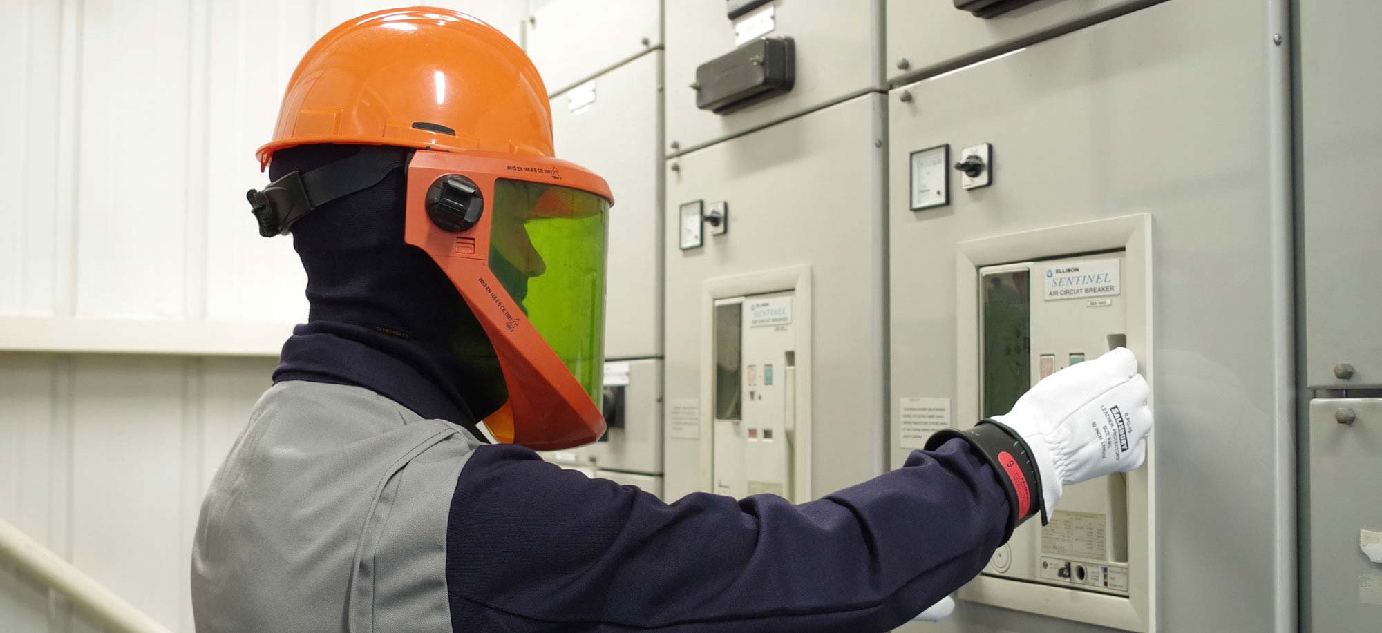 equipo de protección personal para Arc Flash