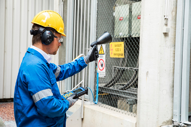 ultrasonido para mantenimiento eléctrico